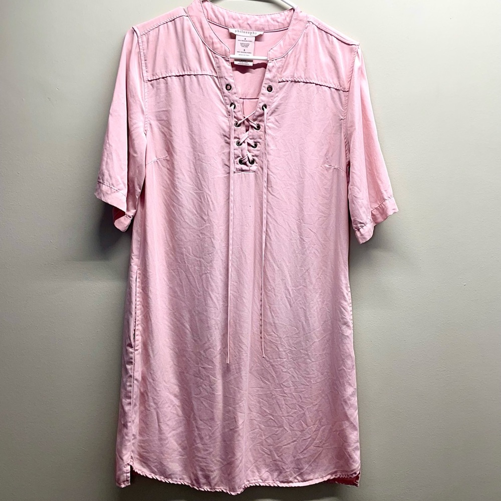 Philosophy Lace Up Dress